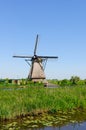 Mill Network at Kinderdijk-Elshout, Netherlands Royalty Free Stock Photo