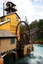 A mill at Pacific Wharf area in Disney's California Adventure Park