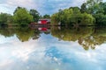 Mill Park and Mill Pond in Bracknell, Berkshire