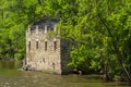 Mill Ruins By A River Royalty Free Stock Photo