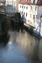 Mill wheel in the center of Prague 3580