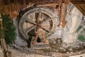 The mill wheel in Trofana Tyrol