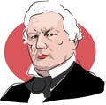 Millard Fillmore Royalty Free Stock Photo