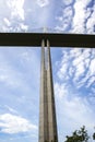 Millau Bridge in the Department of Aveyron, France Royalty Free Stock Photo