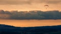 Millau bridge paragliding France famous landmark green