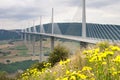 Millau Viaduct Royalty Free Stock Photo