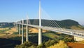 Millau Viaduct. Royalty Free Stock Photo