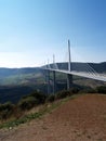 Millau Viaduct Royalty Free Stock Photo