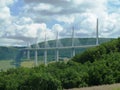 Millau Viaduct Bridge France Royalty Free Stock Photo