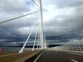 The Millau Viaduct Royalty Free Stock Photo