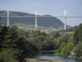 Millau Viaduct, France Royalty Free Stock Photo