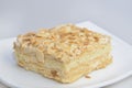 Mille-feuille cake Royalty Free Stock Photo