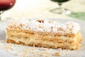 Mille feuille with cream