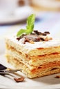 Mille-feuille pastry Royalty Free Stock Photo