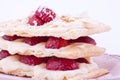 Mille feuille strawberries