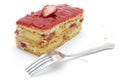 Mille-Feuille strawberry Royalty Free Stock Photo