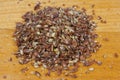 milled flaxseed for ingredient to granola muesli
