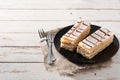 Millefoglie or French mille-feuille