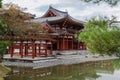 millenary temple of the city of Uji in Kyoto Royalty Free Stock Photo
