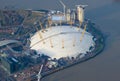 Millenium dome aerial view