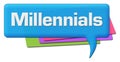 Millennials Blue Colorful Comment Symbol