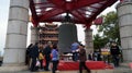 Millennium bell in Yellow crane temple in China