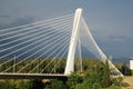 The Millennium Bridge in Podgorica, Montenegro Royalty Free Stock Photo