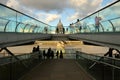 The Millennium Bridge, known as the London Millennium Footbridge