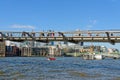 Millennium Bridge, London, UK Royalty Free Stock Photo
