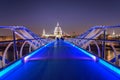 Millennium Bridge, London ,UK Royalty Free Stock Photo