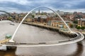 Millennium Bridge on the Quayside of Gateshead