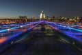 Millennium Bridge and St Pauls Cathedral