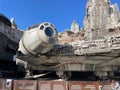 Millennium Falcon at Galaxy's Edge in Disneyland