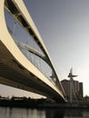 Millennium Footbridge Salford Royalty Free Stock Photo