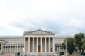 Millennium monument in Heroes' Square in Budapest Hungary Royalty Free Stock Photo