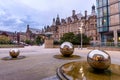 Millennium Square Sheffield Yorkshire UK Royalty Free Stock Photo