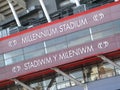 Millennium Stadium sports complex in Cardiff.