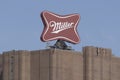 Miller Brewing Complex where Miller Beer brands are brewed. Miller Beer is a subsidiary of Molson Coors Royalty Free Stock Photo