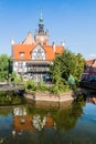 Miller`s House on Raduni Canal in Gdansk, Pola