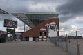 The Millerntor Stadium of FC St. Pauli in Hamburgs St. Pauli district Royalty Free Stock Photo