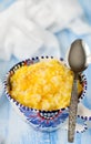 Millet and Rice Kasha (Porridge) with Pumpkin Royalty Free Stock Photo
