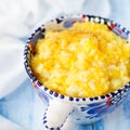 Millet and Rice Kasha (Porridge) with Pumpkin Royalty Free Stock Photo