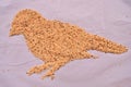 Millet seed for bird feeding Royalty Free Stock Photo