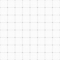 Millimeter grid. Square graph paper background. Seamless pattern. Vector illustration Royalty Free Stock Photo