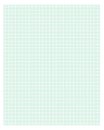Millimeter Paper Vector. Blue. Graphing Paper For Education, Drawing Projects.
