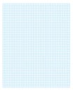Millimeter Paper Vector. Blue. Graphing Paper For Education, Drawing Projects