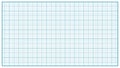 Millimeter Paper Vector. Blue. Graphing Paper For Education, Drawing Projects. Classic Graph Grid Paper Measure