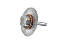 Milling cutter on white Royalty Free Stock Photo