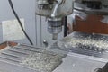 Milling machine face on top