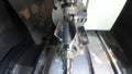 Milling machine from the inside